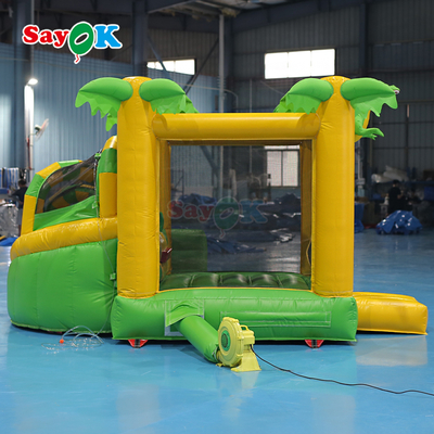 Sayok Commercial Small Inflatable Bounce House Dinosaur Inflatable Bouncer Combo для детей