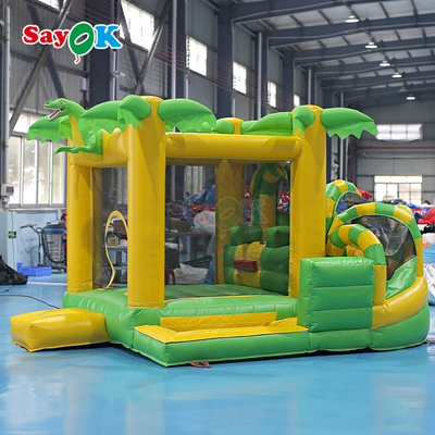 Sayok Commercial Small Inflatable Bounce House Dinosaur Inflatable Bouncer Combo для детей