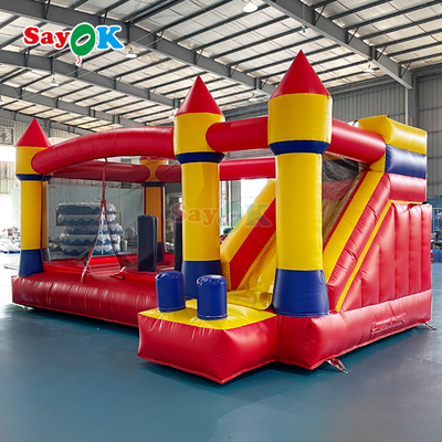 Sayok Commercial Bounce House Combo Надувный замок с горками