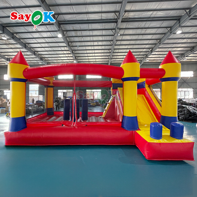 Sayok Commercial Bounce House Combo Надувный замок с горками