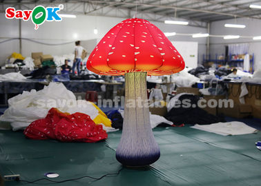 2м украшение освещения гриба света СИД 16 цветов раздувное для рекламировать