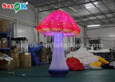 2м украшение освещения гриба света СИД 16 цветов раздувное для рекламировать
