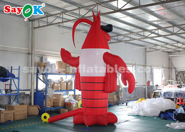 персонажи из мультфильма красных на открытом воздухе раков 4м раздувные для фестиваля омара