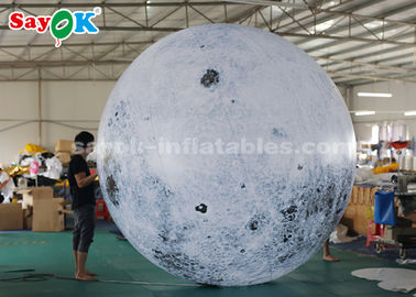 гигант 3м рекламируя раздувной шарик глобуса луны украшения освещения