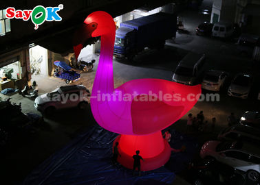 Надувные воздушные шары Розовые надувные мультфильмы 10 метровые гигантские надувные фламинго