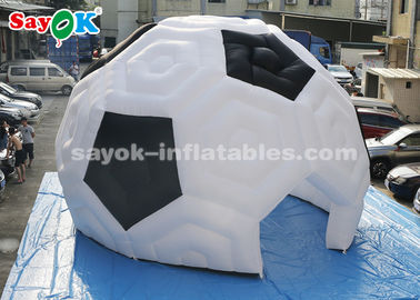 Раздувной шатер футбола шатра 8m h прочный Оксфорд глобуса раздувной для торговой выставки выставки спорт