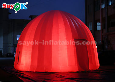 Раздувной на открытом воздухе шатер СИД в 8 метров освещая раздувной шатер купола воздуха для события продвижения