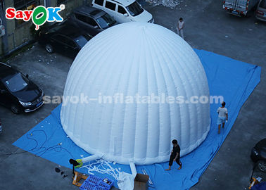 Раздувной на открытом воздухе шатер СИД в 8 метров освещая раздувной шатер купола воздуха для события продвижения