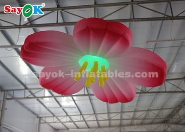 украшение освещения цветка смертной казни через повешение света СИД 3м раздувное для Веддинг
