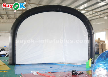 Идет входа тоннеля черноты шатра Outdoors шатер воздуха раздувного раздувной для встречи на открытом воздухе спорт