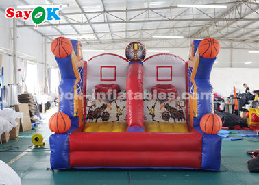 Надувная игра всхода обруча баскетбола брезента ПВК игры в баскетбол раздувная для играть центра