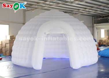 Раздувной шатер купола иглу в 5 метров с воздуходувкой воздуха/удаленным регулятором