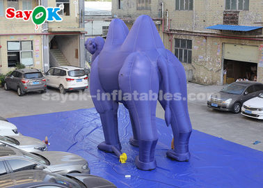 Надувные воздушные шары для животных Тёмно-синий Надувные мультфильмы для наружной рекламы / Гигантский надувный верблюд