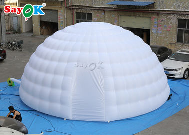 Идет Outdoors шатер купола иглу гиганта шатра 8m воздуха раздувной с воздуходувкой воздуха для выставок
