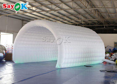 Шатер 6*3*3mH канала раздувной ткани Оксфорда шатра лужайки белой раздувной для конкуренции спорт
