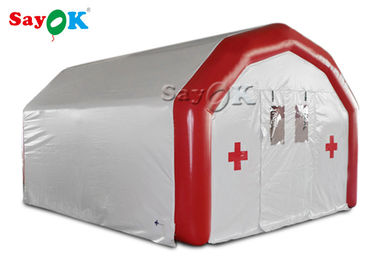 Шатер раздувной больницы шатра поляка большой воздухонепроницаемой мобильной раздувной медицинский для того чтобы установить медицинские кровати