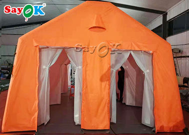 Раздувной аварийный шатер быстро построил раздувной мобильный медицинский шатер карантина для того чтобы установить пациентов