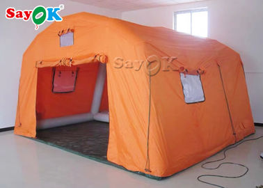 шатер раздувного аварийного брезента PVC доказательства огня шатра раздувной медицинский/медицинский шатер сброса