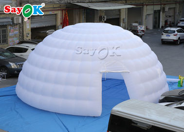 Идет двойник шатра воздуха Outdoors шить шатер купола иглу шатра/выставки воздуха 8m белый раздувной