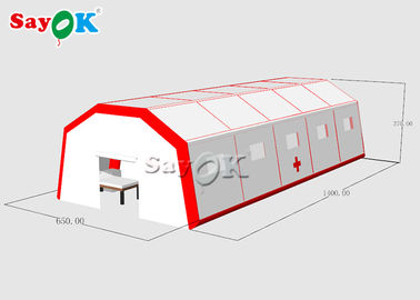 Раздувной шатер воздуха Gaint шатра укрытия быстрый построенный раздувной для того чтобы установить SGS ROHS CE пациентов