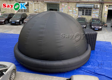 Купол планетария цифров черни 360 раздувной легкий для того чтобы настроить черный цвет