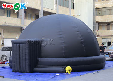 Купол планетария цифров черни 360 раздувной легкий для того чтобы настроить черный цвет