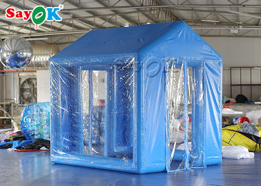 Шатер раздувного вируса шатра 3x2.5x3M рамки водоустойчивого анти- раздувной медицинский воздухонепроницаемый с пневматическим насосом
