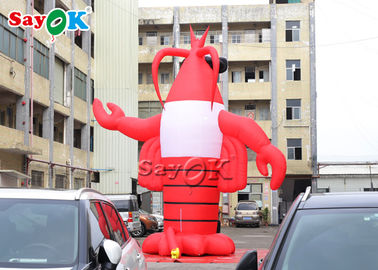 Надувные рекламные шары Морские животные Рак 7M Надувный лобстер Модель