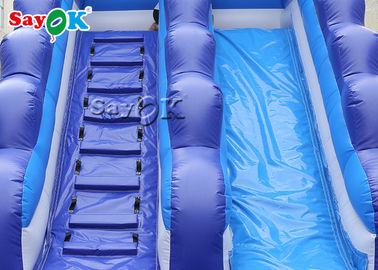 Мокрый сухой надувный прыгающий прыгун Домашний коммерческий развлечения 6x3x5mH Надувный водный горка