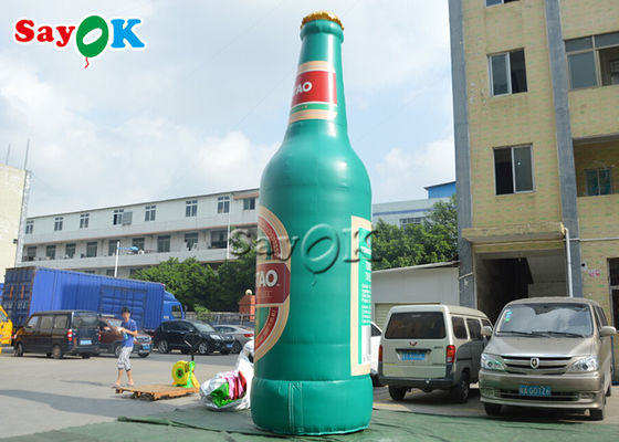 Модель бутылки вина пива изготовленной на заказ рекламы PVC раздувная