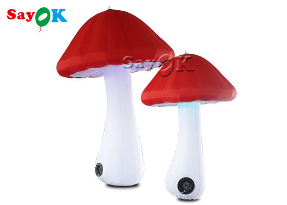 Красная модель гриба 2m Оксфорд раздувная для рекламы