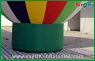 Цветастый раздувной грандиозный воздушный шар для ткани украшений 600D Оксфорда праздника