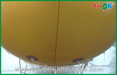 Воздушный шар гелия цвета золота раздувной для напольной высоты случая 6m выставки