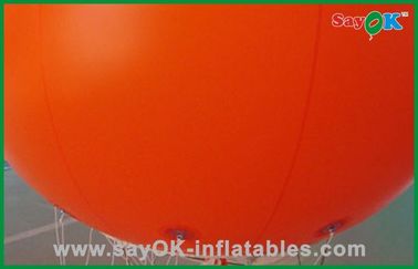 Воздушный шар нового красивейшего Orangecoloured гелия раздувной грандиозный для напольного случая выставки