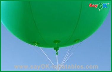 Воздушный шар гелия зеленого цвета раздувного воздушного шара праздника яркий раздувной