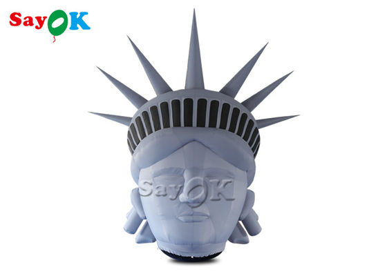 изготовленная на заказ раздувная модель свободы статуи продуктов 4mH