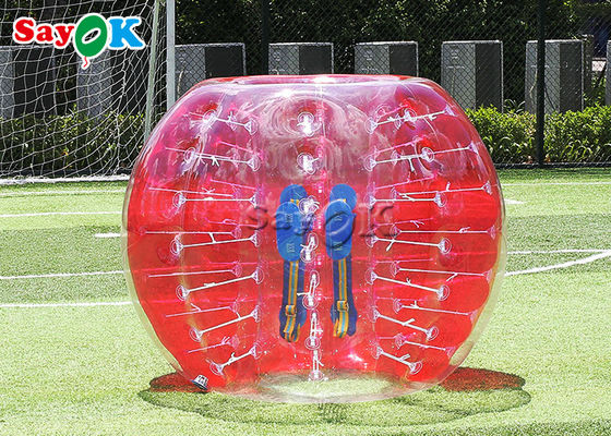 Шарики футбола пузыря Zorb раздувного тела PVC на открытом воздухе игры TPU центра событий прозрачные
