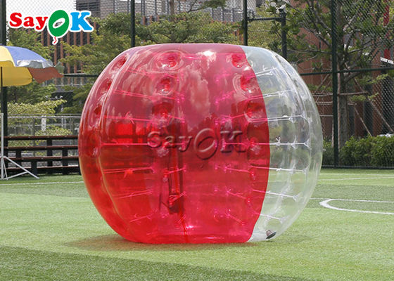 Шарики футбола пузыря Zorb раздувного тела PVC на открытом воздухе игры TPU центра событий прозрачные