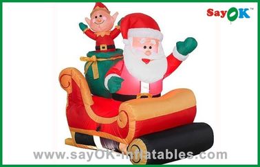 Раздувное украшение Кристмас для рекламы большого Санта Клауса