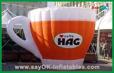 Промо-активность Реклама на открытом воздухе Надувная чашка для кофе