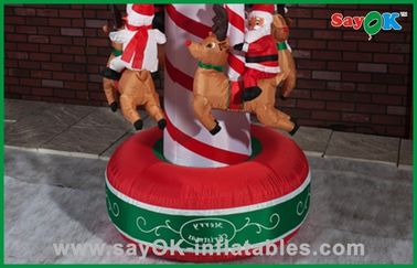 Украшения Inflatables праздника смешного Carousel Кристмас раздувные дунутое воздухом