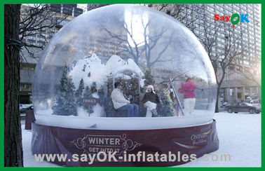 Пузыря шатра партии рождества шатер воздуха тематического на открытом воздухе раздувного прозрачного раздувной