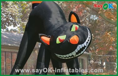 Украшения праздника кота хеллоуина раздувные