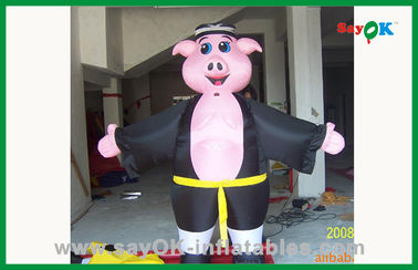 Надувные персонажи Детские скачки Дом Надувная свинья Мультфильмный персонаж Большие надувные животные