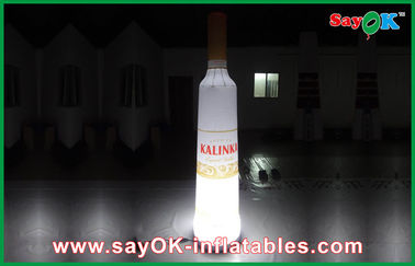 Коммерчески украшение бутылки вина Advertusing раздувное с освещением СИД