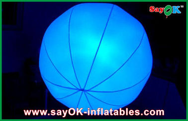 Желтый/голубой воздушный шар СИД освещает украшение этапа Chrismas раздувное