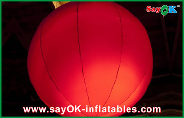 Желтый/голубой воздушный шар СИД освещает украшение этапа Chrismas раздувное