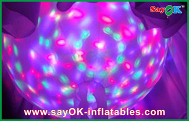 Украшение освещения цветастых медуз СИД раздувное на праздник
