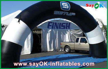 Раздувной бег через тоннели рекламируя цены свода финишной черты /Inflatable свода 7x4M раздувные