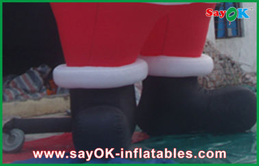Украшение Kriss Kringle гигантского рождества Sayok раздувное ради веселья